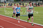 Boys under-13s 1500 metres, North Eastern Track and Fields Champs., Middlesbrough. Photo: David T. Hewitson/Sports for All Pics